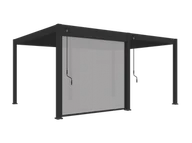 Garaże i wiaty - Pergoline Roleta przeciwsłoneczna do pawilonów Trumpf i Superior (Antracytowy, 2,65 m) - miniaturka - grafika 1