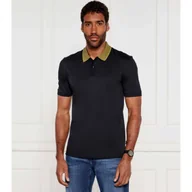 Koszule męskie - BOSS BLACK Polo H-Phillipson Slim Fit mercerised - miniaturka - grafika 1