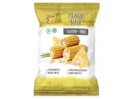 Chipsy - Popcrop - Bezglutenowe piramidki kukurydziane z ryżem i solą himalajską, 80 g - miniaturka - grafika 1