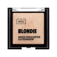 Rozświetlacze do twarzy i ciała - WIBO Blondie Baked Highlighter & Eyeshadow rozświetlacz i cień do powiek 3 4g - miniaturka - grafika 1
