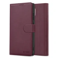 Etui i futerały do telefonów - Etui TECH-PROTECT Wallet do Samsung Galaxy A16 4G/5G Bordowy - miniaturka - grafika 1