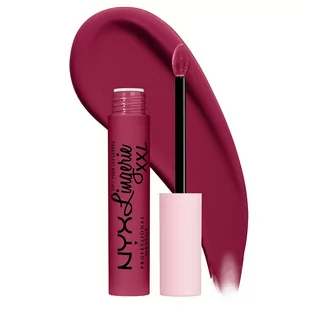 NYX Professional Makeup Professional Makeup - Lip Lingerie XXL Matte Liquid Lipstick - Matowa pomadka do ust w płynie - 4 ml - 17 - XXTENDED NYXPUPML-4ML-07 - Szminki - miniaturka - grafika 1
