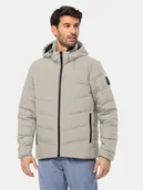 Kurtki męskie - Jack Wolfskin Kurtka puchowa Colonius 1207431 Szary Regular Fit - miniaturka - grafika 1