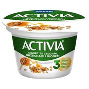 Kefiry, jogurty, maślanki - Activia Jogurt ze zbożami orzechami i miodem 165 g - miniaturka - grafika 1