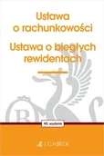Prawo - Ustawa o rachunkowości oraz ustawa o biegłych rewidentach - książka - miniaturka - grafika 1