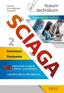 Greg Ściąga - liceum, technikum. Część 2 praca zbiorowa - Materiały pomocnicze dla uczniów - miniaturka - grafika 2