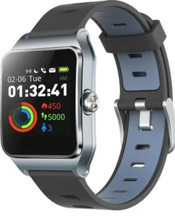 Umax U-Band P1 PRO Czarno-niebieski - Smartwatch - miniaturka - grafika 1