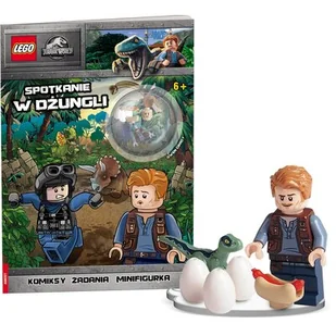 LEGO Jurassic World. Spotkanie w dżungli - Literatura popularno naukowa dla młodzieży - miniaturka - grafika 1