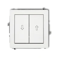 Wyłączniki światła i elektryczne - Karlik Łącznik żaluzjowy Deco (mechanizm) DWP-8 - miniaturka - grafika 1