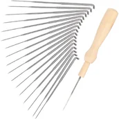 Pasmanteria - Igły igła do filcowania zestaw 32 el. do czesanek - miniaturka - grafika 1