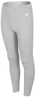 Spodnie i spodenki dla dziewczynek - Legginsy Dziewczęce 4F Jleg001 27 Bawełniane R-164 - miniaturka - grafika 1