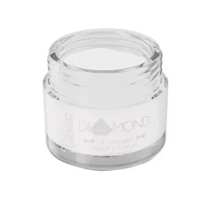 Elisium, Diamond, puder do manicure tytanowego DN610 White Lady, 23 g - Utwardzacze do paznokci - miniaturka - grafika 1