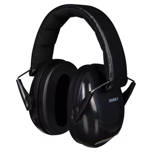 Słuchawki ochronne DOOKY Junior black 3+ (5-16l) - Zabezpieczenia dla dzieci - miniaturka - grafika 1
