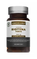 Włosy, skóra, paznokcie - ACTIVEPHARM LABS SP. Z O.O. SP.K. Singularis Biotyna Forte 5000 ug 60 kapsułek - miniaturka - grafika 1