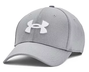Czapka Under Armour BLITZING CAP Bejsbolówka szara M/L - Czapki damskie - miniaturka - grafika 1