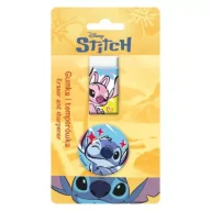 Przybory szkolne - Beniamin Gumka + temperówka Stitch - miniaturka - grafika 1
