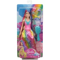 Lalki dla dziewczynek - Mattel Barbie Dreamtopia z długimi włosami GTF38 - - miniaturka - grafika 1