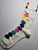 Skarpetki męskie - Kolorowe skarpety Happy Socks unisex rozmiar 36-40 (2362) - miniaturka - grafika 1