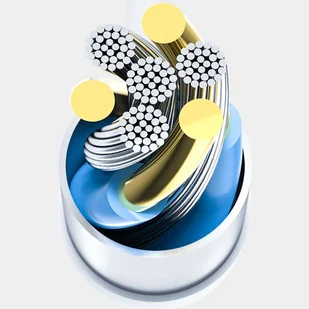 Kabel 2m USB-C do Lightning Alogy Fast Charge przewód do ładowania iPhone 20W biały - Kable USB - miniaturka - grafika 5