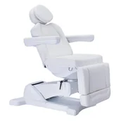 Fotele kosmetyczne - Fotel kosmetyczny elektryczny do salonu kosmetycznego pedicure regulacja 4 siłowniki Elijah - miniaturka - grafika 1