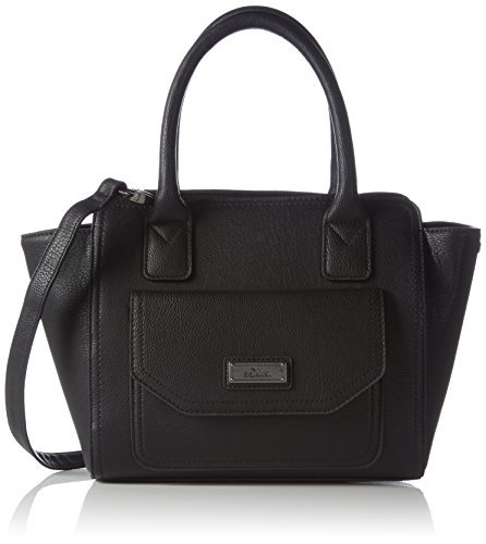 s.Oliver (Bags) 39.512.94.8261 Shopper, 24x23x8 cm, czarny - Czarny Black 9999-24x23x8 cm (B x H x T)