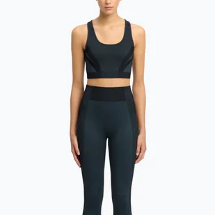 Biustonosz treningowy damski Reebok Rbk Lab Seamless black WYSYŁKA W 24H 30 DNI NA ZWROT - Bielizna sportowa damska - miniaturka - grafika 1