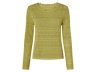 Swetry damskie - esmara® Sweter damski (Zielony, S(36/38)) - miniaturka - grafika 1