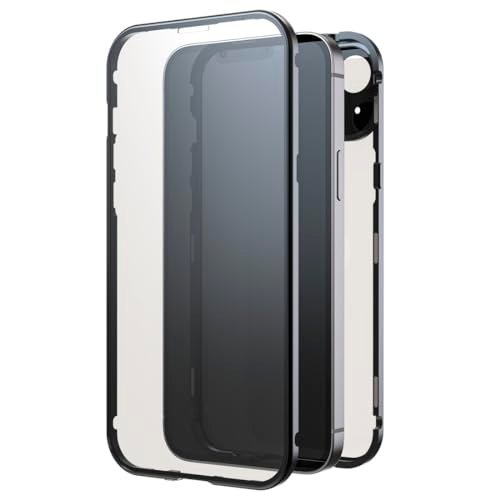 Black Rock Etui do iPhone 15 Plus (metalowa rama, pełna ochrona 360°, kompatybilne z bezprzewodowym ładowaniem, ultracienkie, magnes, etui na telefon komórkowy iPhone 15 Plus, etui