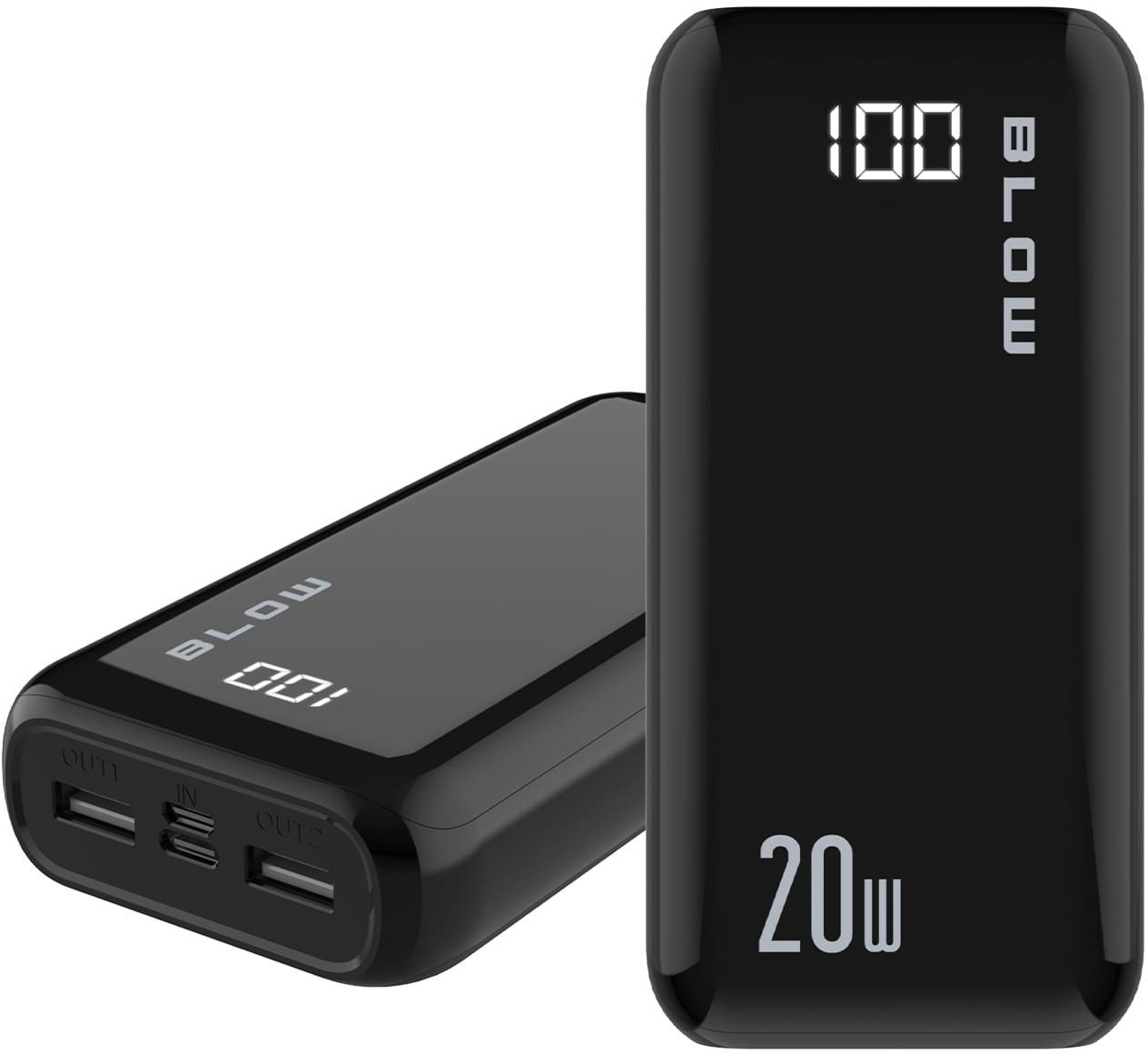 Power Bank 20000mAh PD PB20F CZARNY