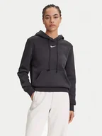 Bluzy damskie - Nike Bluza HF6839 Czarny Relaxed Fit - miniaturka - grafika 1
