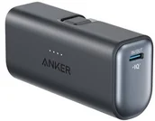 Baterie i akcesoria - Anker Nano Power Bank Built-In with USB-C Connector A1653H11 5000 mAh Juodas - miniaturka - grafika 1