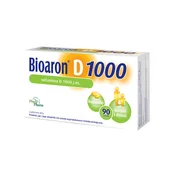 Witaminy i minerały - PHYTOPHARM KLEKA S.A. Bioaron witamina D 1000 j.m x 90 kaps - miniaturka - grafika 1