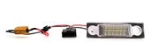 Oświetlenie samochodowe - akcesoria - Ford Galaxy, VW Sharan, Seat Alhambra, lampki tablicy rejestracyjnej LED 2x650lm 2szt - miniaturka - grafika 1