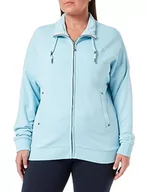 Bluzy damskie - TILDEN Damska bluza oversize 37831147, jasnoniebieska, XL, jansoturkusowy, XL - miniaturka - grafika 1