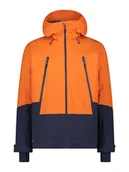 Kurtki narciarskie - CMP Kurtka narciarska w kolorze pomarańczowo-granatowym - miniaturka - grafika 1