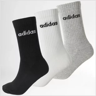 Skarpety adidas Linear Crew Cushioned (kolor Wielokolorowy) - Skarpetki damskie - miniaturka - grafika 1