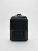 Torby męskie - Reserved - Plecak z uchwytem - czarny - miniaturka - grafika 1
