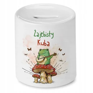 Skarbonka Dla Kuby Jakuba na Urodziny Prezent z Nadrukiem ze Zdjęciem - Skarbonki - miniaturka - grafika 1