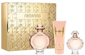 Zestawy kosmetyków damskich - Zestaw damski Paco Rabanne Olympea Woda perfumowana 80 ml + miniaturka 6 ml + balsam do ciała 100 ml (3349668635405) - miniaturka - grafika 1