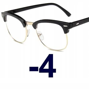 OKULARY KOREKCYJNE MINUSY -4 - Okulary korekcyjne, oprawki, szkła - miniaturka - grafika 1
