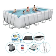 Baseny ogrodowe - Basen Plus Akcesoria - Bestway Power Steel 549x274x122 cm Prostokątny - miniaturka - grafika 1