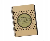 Notesy i bloczki - Najlepsza przyjaciółka na świecie, notatnik, notes, Sowia Aleja - miniaturka - grafika 1