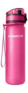 Shakery i bidony sportowe - AQUAPHOR Butelka na wodę Aquaphor 0,5 l Różowa 5778-uniw - miniaturka - grafika 1