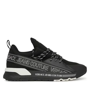 Sneakersy Versace Jeans Couture 78YA3SA3 Czarny - Sneakersy męskie - miniaturka - grafika 1