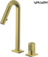 Baterie umywalkowe - 2417620 / VALVEX / ENKO / BATERIA UMYW. 2-OTW. BRUSHED GOLD / - miniaturka - grafika 1
