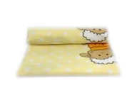 Pieluchy - Pieluszka flanelowa w baranki pielucha flanela owieczka Ega 70x80 cm - miniaturka - grafika 1