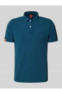 Koszulka polo o kroju regular fit z wyhaftowanym logo - Superdry - Koszulki męskie - miniaturka - grafika 1
