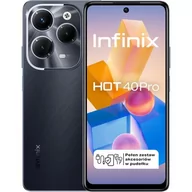Telefony komórkowe - Infinix Hot 40 Pro 8/256GB Czarny - miniaturka - grafika 1
