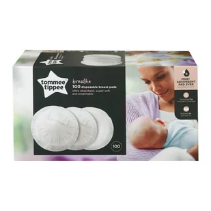 Tommee Tippee Wkładki laktacyjne 100 sztuk | PONAD 10 TYŚ PRODUKTÓW W ATRAKCYJNYCH CENACH | SZYBKA - Akcesoria do karmienia - miniaturka - grafika 1