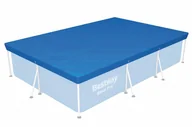 Akcesoria do basenów - Pokrywa 304x205cm na Basen stelażowy Steel Pro 300x201x66cm BESTWAY - miniaturka - grafika 1